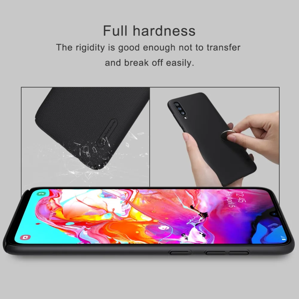 Чехол для Samsung Galaxy A70 NILLKIN супер матовый защитный чехол с розничной