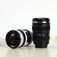 Forma de la Lente de la cámara Taza de Café taza de Té Taza De Viaje de Acero Inoxidable Frascos de Vacío tienda worldwide