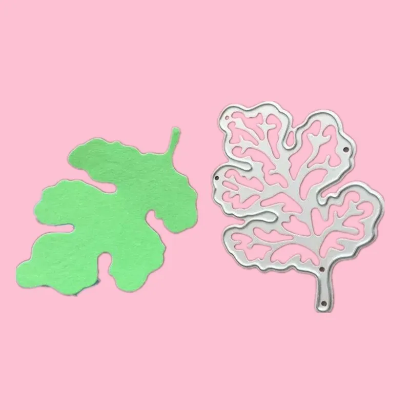 

Lovely Leaf metal die cutting dies scrapbooking embossing folder suit for sizzix fustella big shot cutting machine