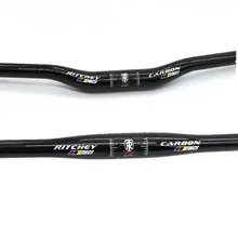 G-HOUSE fibra de carbono total mtb guiador da bicicleta guiador 31.8mm carbono mountain bike frete grátis brilhante