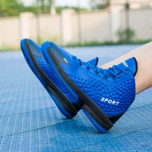 Модные мужские баскетбольные кроссовки с высоким берцем, белые/черные баскетбольные кроссовки, мужские дышащие легкие баскетбольные кроссовки