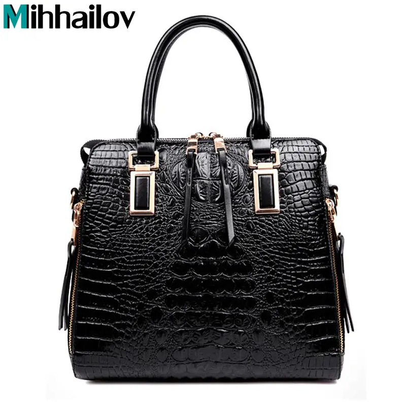

Famous Designer Brand Bags Women Leather Handbags Luxury Ladies Hand Bags Purse Fashion Shoulder Bags Bolsa Sac Crocodile KY-601
