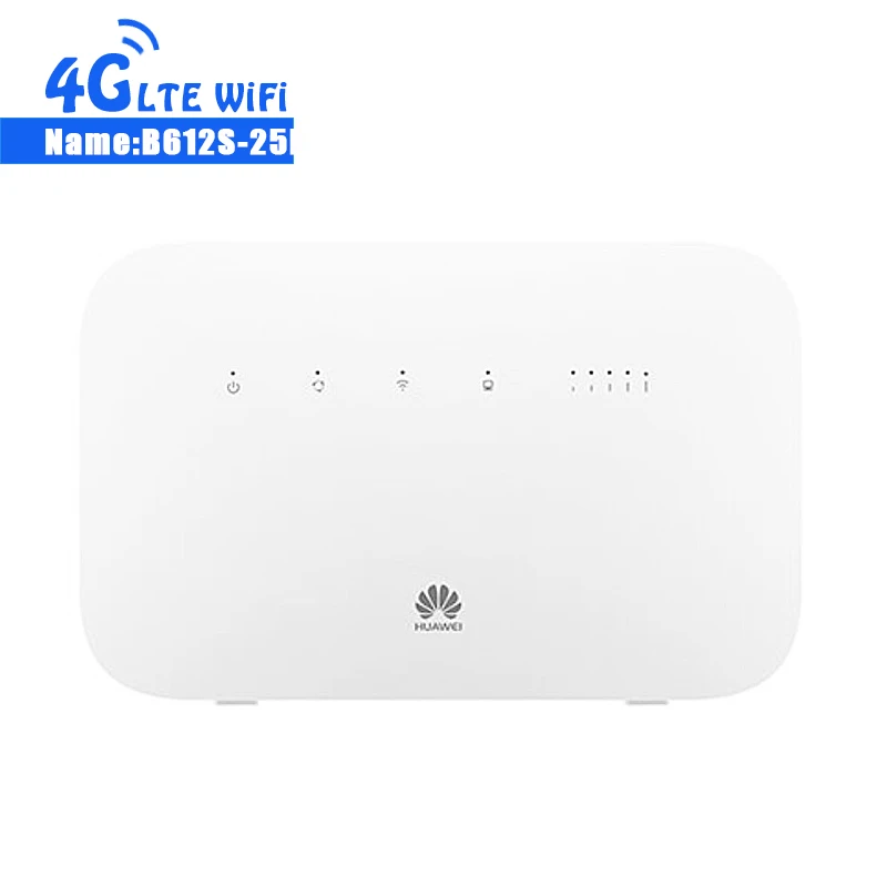 Разблокированный huawei B612 B612s-25d маршрутизатор 4G LTE Cat6 300Mbs CPE маршрутизатор+ 2 шт 4G антенны