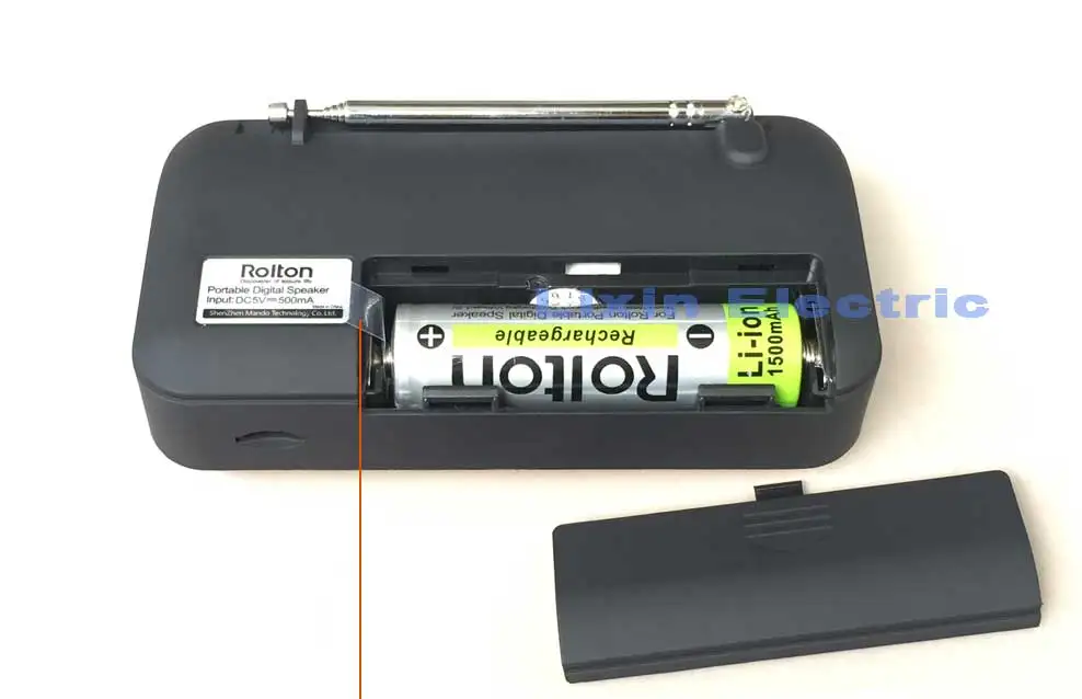 Rolton W405 портативный fm-радио USB проводной компьютер Динамик Приемник светодиодный дисплей Поддержка TF карты играть с фонариком проверка денег
