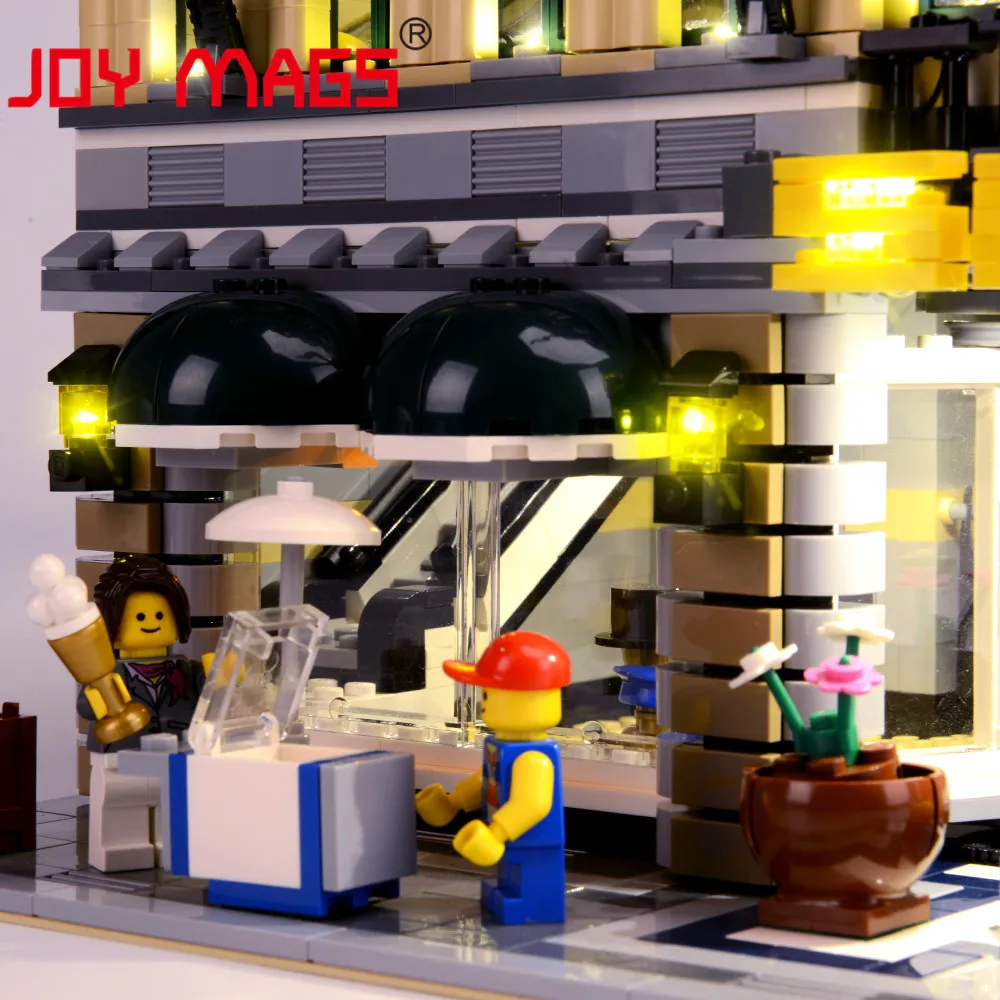 Комплект светодиодсветильник Ки JOY MAGS для 10211 Creator Grand Emporium совместимый с 15005/30004