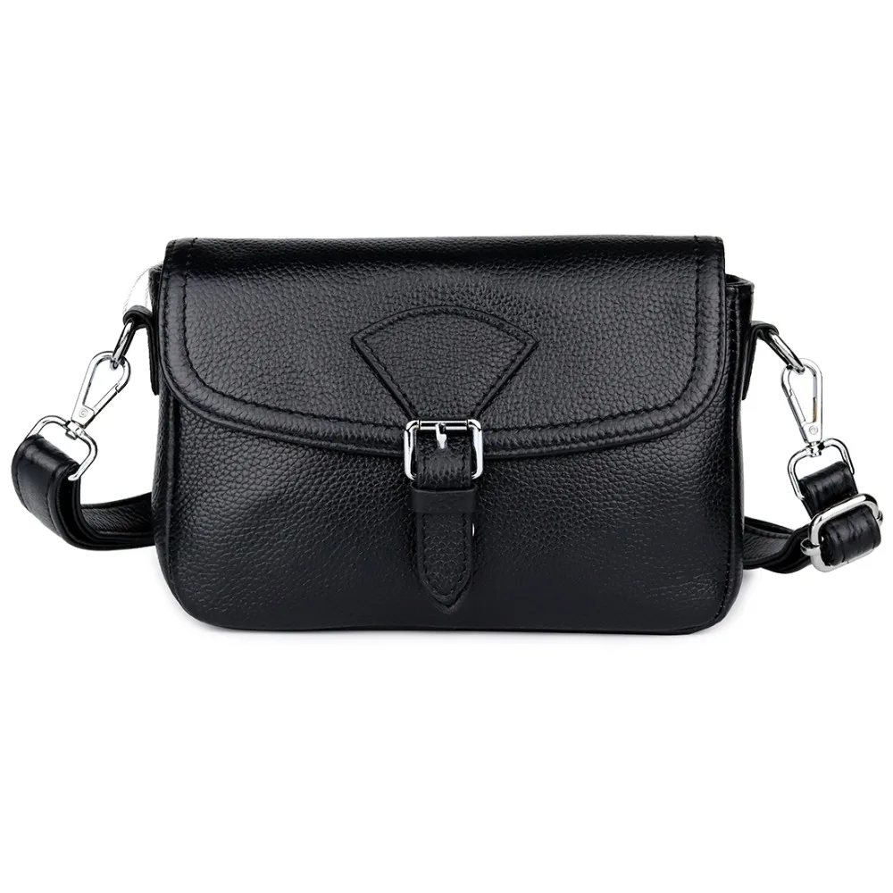 

New Arrivals Cowhide Women Cross-body Bags Ladies Shoulder Bag Famous Brand Small Square Bags Genuine Leather Messenger Bag 2019