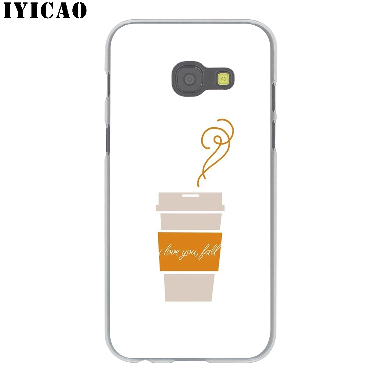 IYICAO первый кофейный жесткий чехол для Samsung Galaxy J6 J5 J1 J2 J3 J7 2017 2016 2015 Prime US EU