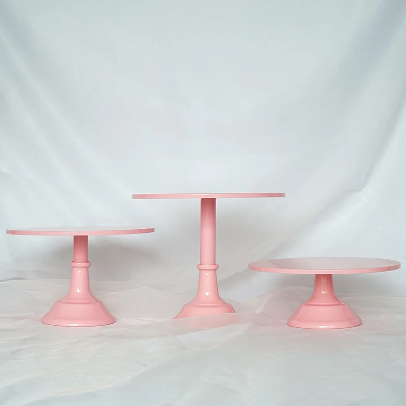 SWEETGO 12 дюймов Высокая ножка помадка торт стенд розовый детский душ торт попы украшения стола инструменты десерт конфеты бар Вечерние