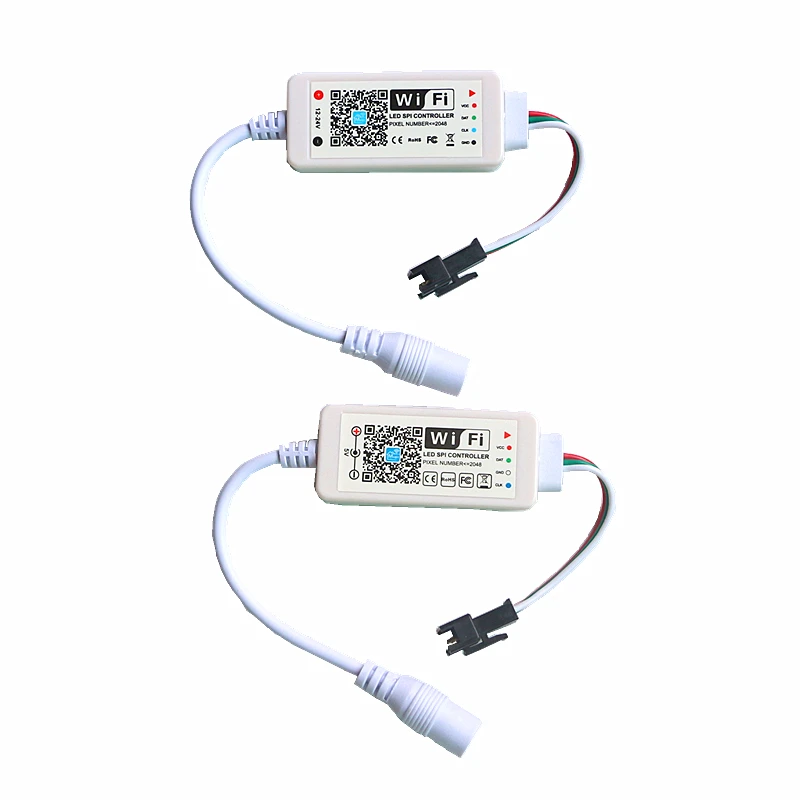 DC 5V 12V 24V волшебный цветной пиксель мини WiFi RGB контроллер для WS2811 WS2812B SK6812 UCS1903 SM16703