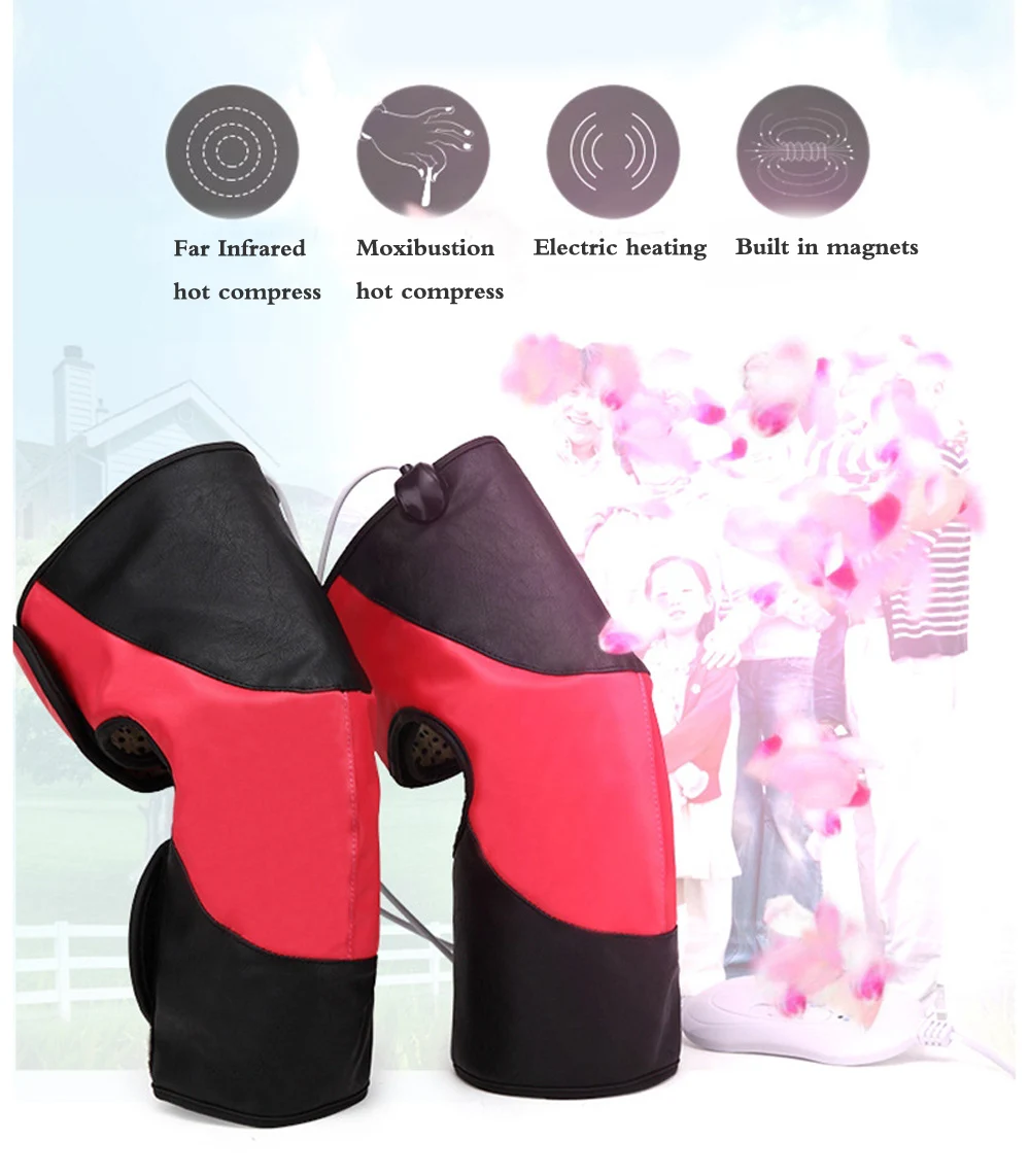 Electric Heating Moxibustion Kneepad  (8)