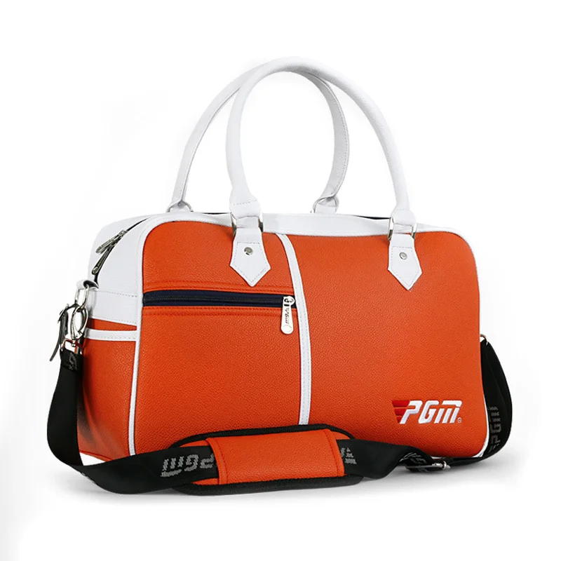 

PGM Brand Golf Bag Golf Clothes Bag Men & Women Shoes Package Box-shaped Large Capacity Double-deck Clothes Bag 3 Colors