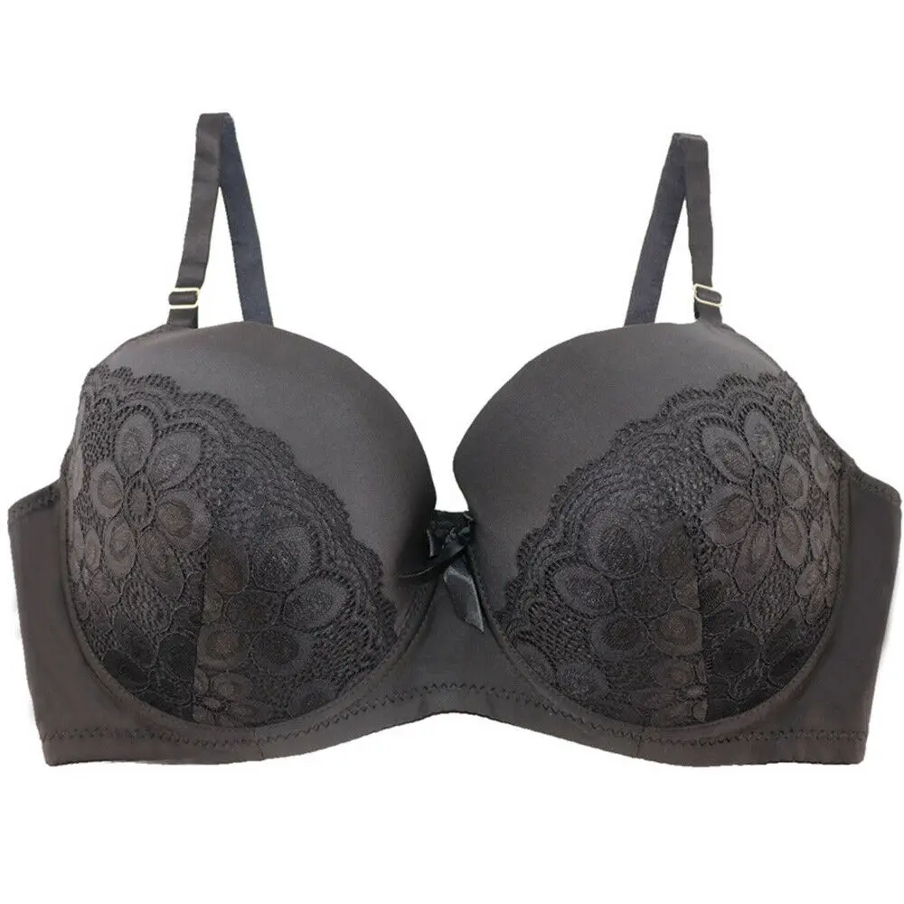 Женский кружевной Бралетт с полной чашкой размер 42DDD 44DDD 46DDD 48DDD Прямая