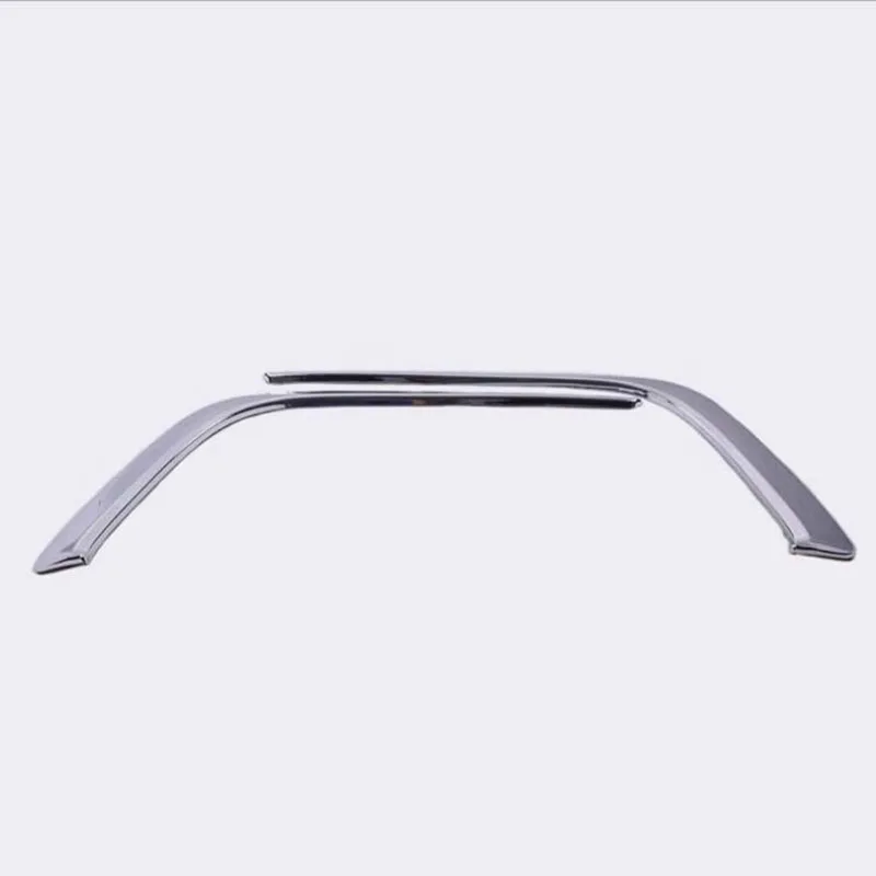 2015-2017 Hilux 액세서리에 적합 Chrome 안개등 눈썹 트림 Hilux Revo 픽업 자동차 몰딩 스트립에 적합