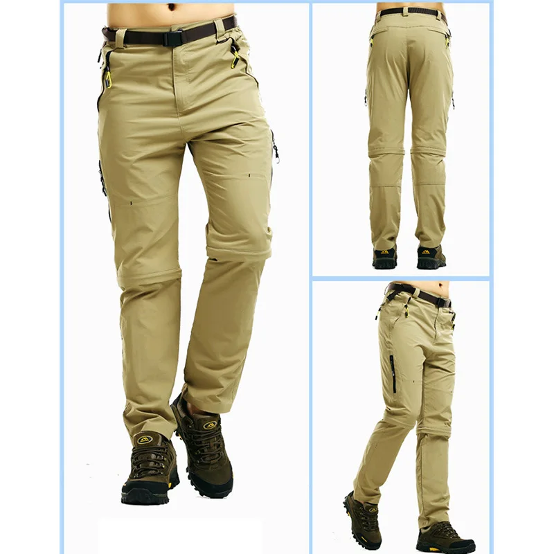 

Hot Selling Men Athletic Quick Drying Pants Waterproof Outdoor Hiking Travel Cargo Trousers Plus Size
