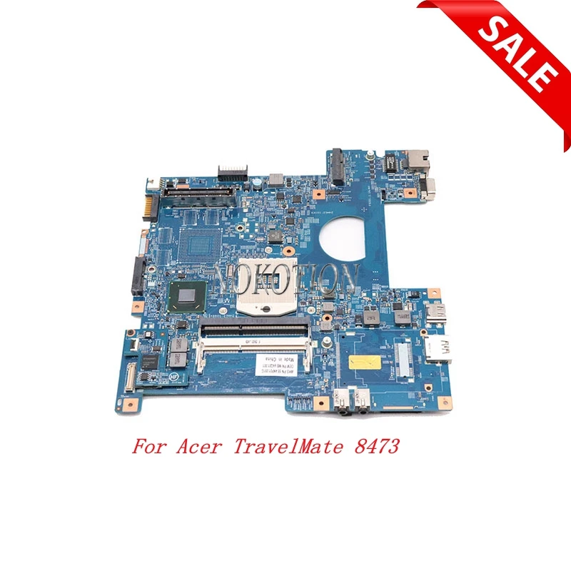 Nokotion 10308-1 м BAD40-HR MB 48.4NP01.01M Мб. V4Q01.001 для acer TravelMate 8473 материнская плата для ноутбука HD GMA DDR3 HM65
