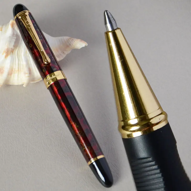 Шариковая ручка JINHAO X450 темно-синяя и Золотая Роскошная офисная деловая школьная зеленая черная фиолетовая 21 выбор цвета JINHAO 450 - Цвет: pen as this picture