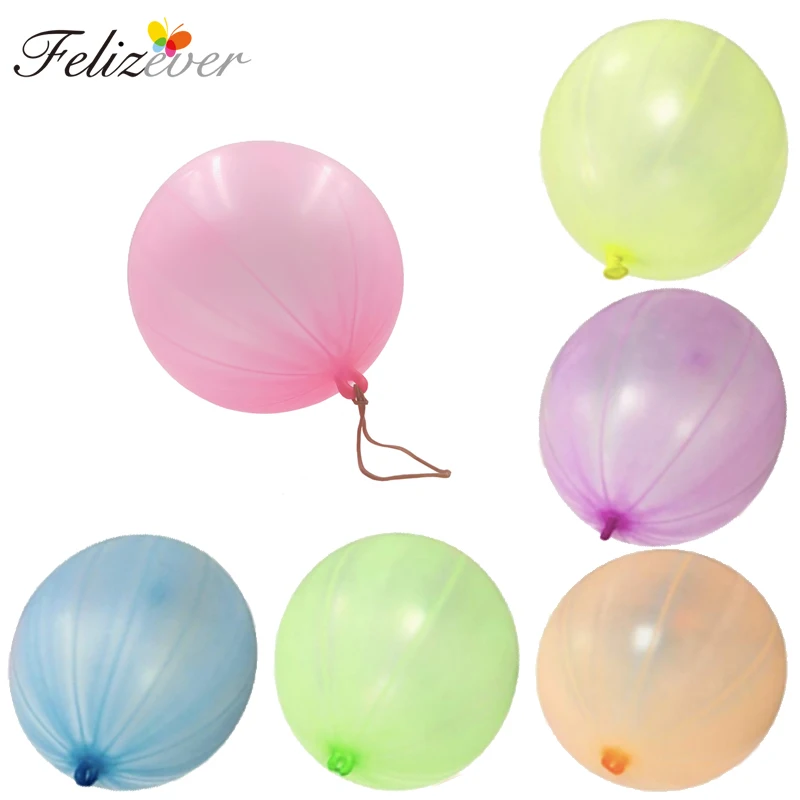 Balões de perfuração de festa, 24 pçs, favores para crianças, qualidade premium, balões grandes com 12 tamanhos, brinquedos de aniversário para crianças