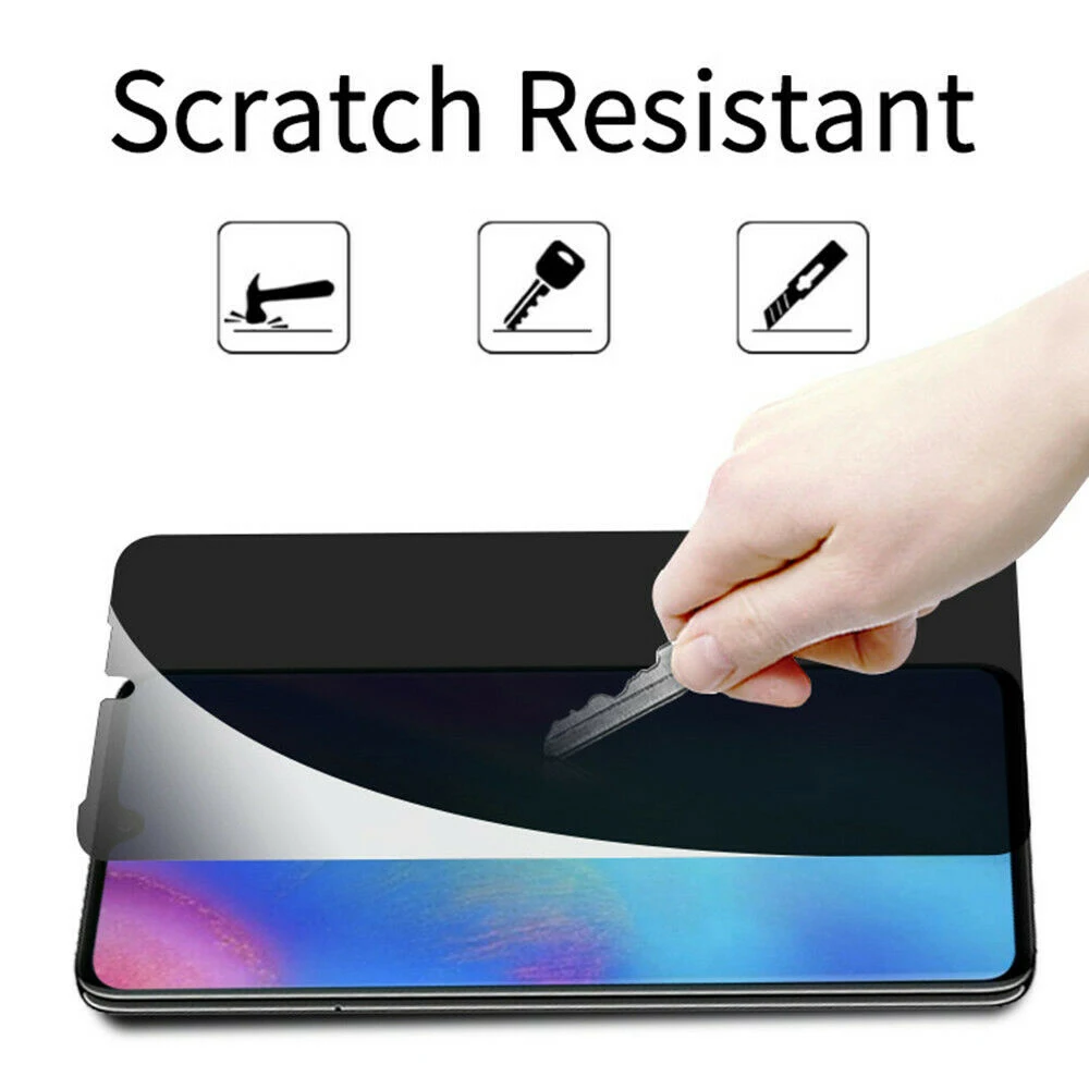 

For Huawei P30 Lite Pro Privacy Anti-Spy Screen Full Coverage Protector Screen Film For Huawei P20