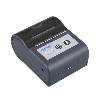 

HSPOS 2 inch Mobile Receipt Thermal Label Printer with Battery Mini Portable printer 58mm usb and Bluetooth4.0 HS-PL58AI
