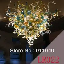 Большой Размеры современный День рождения Аксессуары руки черные Стекло люстры