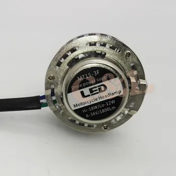

1800LM LED 18W Motorcycle bike motor 6000K Hi/Lo bulb light headlight Kit 6-36V