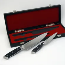 knife kitchen set 2 Pcs Chef Knife 8 Inch Utility Knife 5 Inch 3 Layers AUS-10 Japanese Steel Kitchen SlicingBlade Peeling