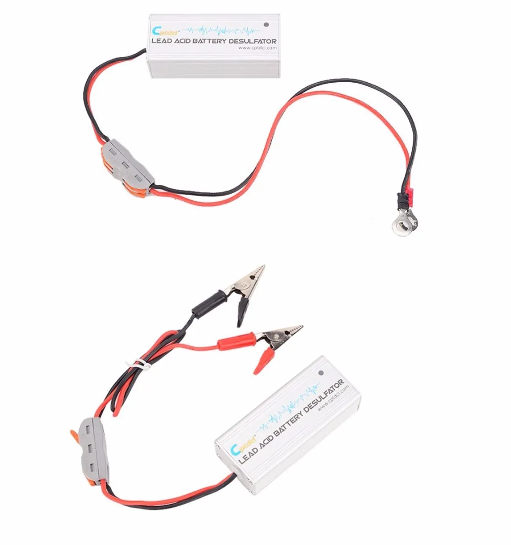 12 Volts Lead Acid Battery Desulfator Battery Maintainer for Cars Motorcycles ATV Boat RV