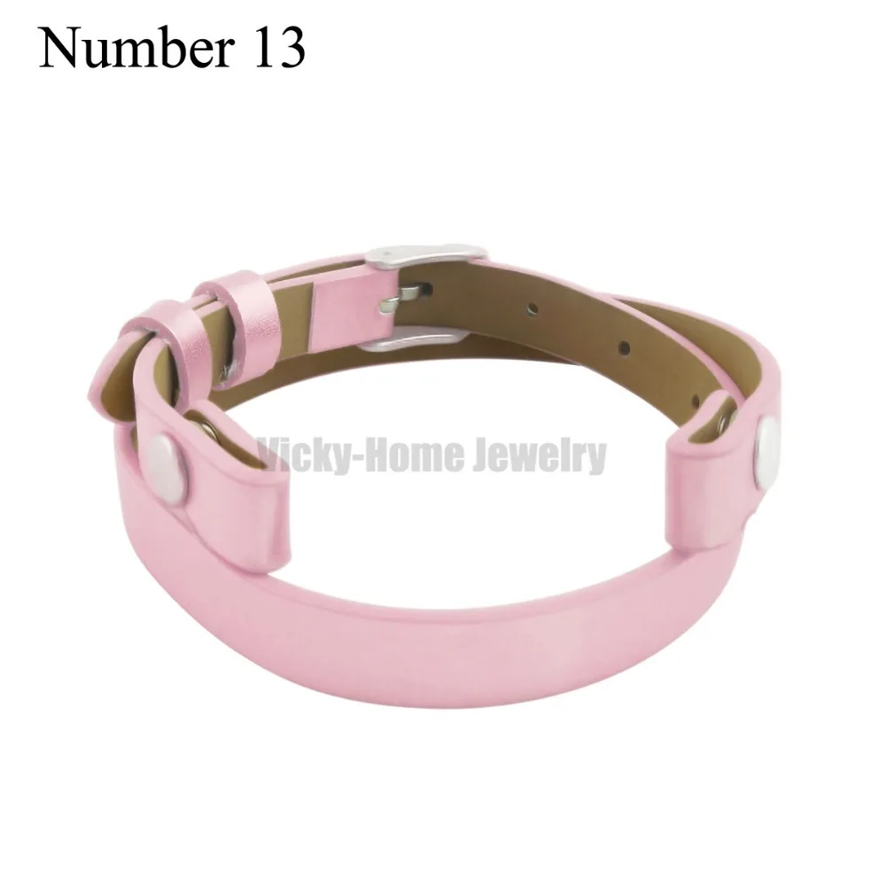 ZP-BS064-1 Diffuser Leather Locket Bracelet - (2)