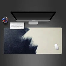 Black And White Interlaced Mousepad Simple Imaginative Mousepad Stylish Computer Desktop Pad High Quality Large Game Mats