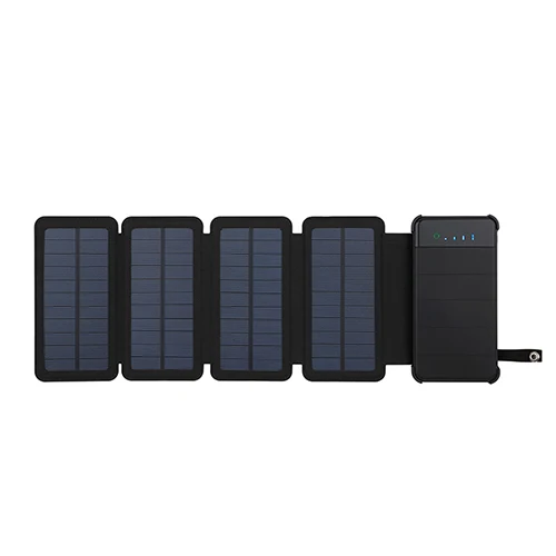 10000 мАч солнечная панель портативное зарядное устройство 2 USB power Bank с SOS светодиодный светильник телефон повербанк для iPhone Xiaomi повербанк - Цвет: 4 Solar Panel
