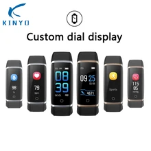 Пользовательский циферблат Спортивный умный браслет для мужчин Bluetooth фитнес бег камера Сенсорный экран Smartband браслет шагомер pk miband