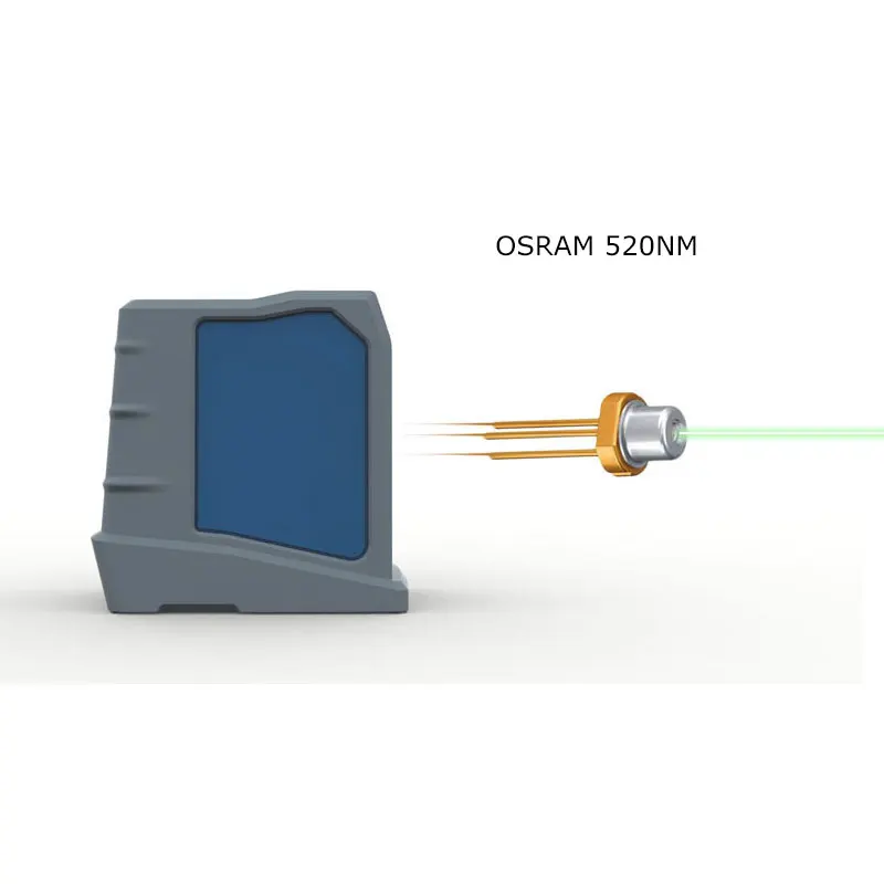 GF011 мини самостоятельно лазер для выравнивания уровня обертывания с резиновой защитой падения Osram Диодные лазеры с кронштейном