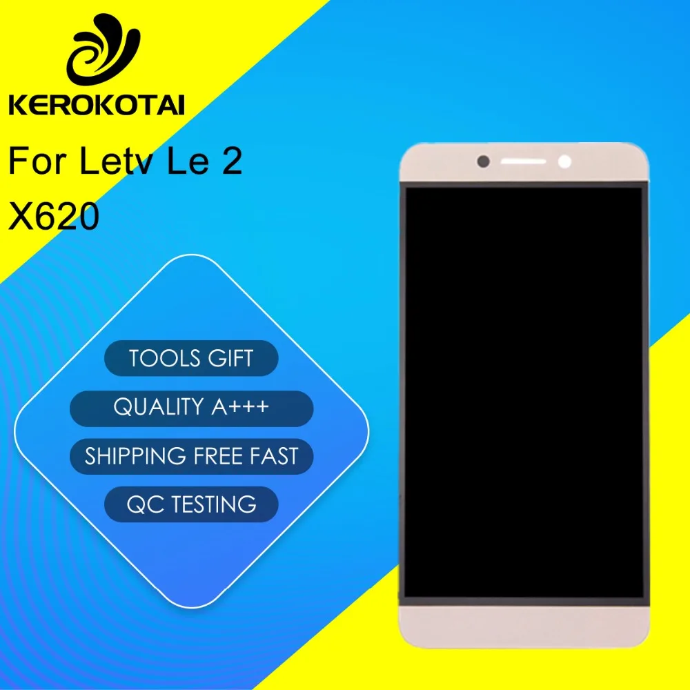 

For Letv Le 2 X620 100% Tested Good Quality LCD Display Touch Screen Digitizer Full Assembly Letv 2 X620 LCD Assembly