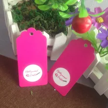 Гребешок висячая бирка с индивидуальным логотипом одежды ручной работы Подарочная Крафтовая бирка на заказ