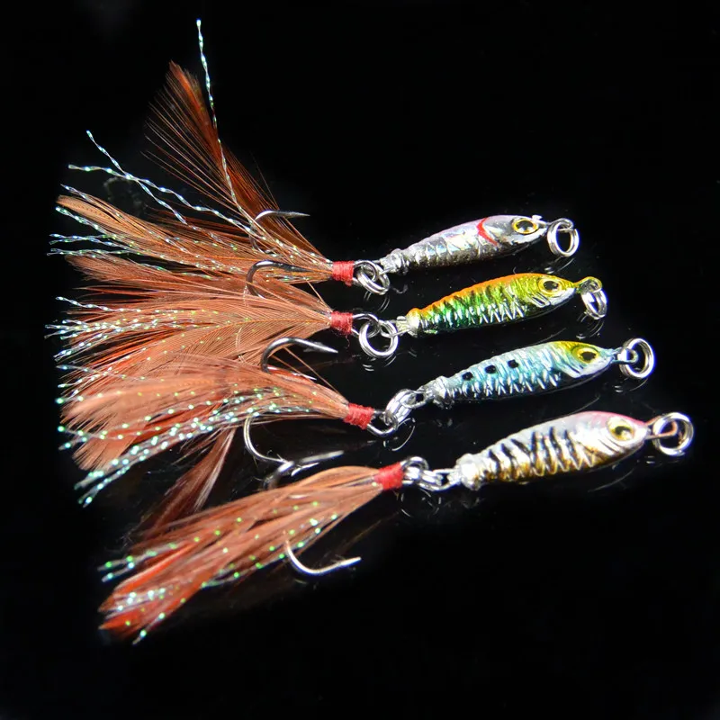 8pcs Lead Fishing Lure MINI LEAD FISHING LURE BASS WALLEYE 6G Fishing