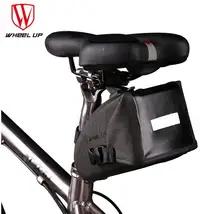 WHEEL UP Waterproof Saddle Frame Bag Seat Bag Tube MTB Reflective Road Bicycle Cycling For Bike Cycling Accessories Equipment
