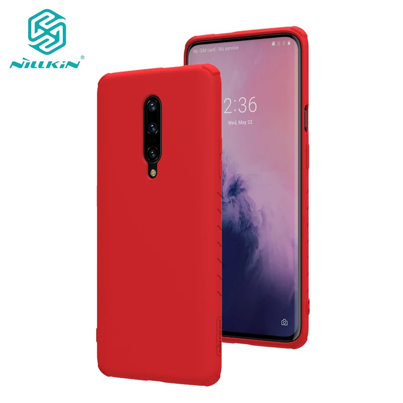 

Nillkin Rubber Wrapped Protective Case Silicone TPU for OnePlus 7 Pro Non-slip Good Touch