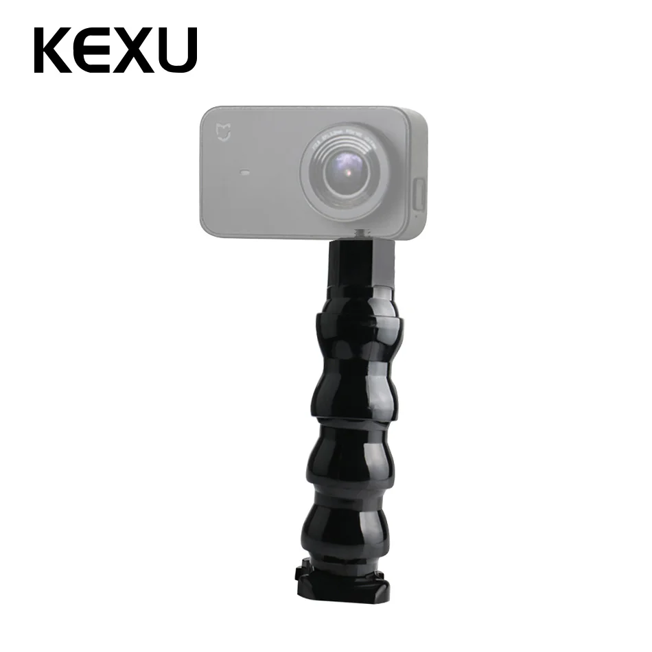 

KEXU For GoproDJI Osmo Action Accessories Adjustable Gooseneck Neck Holder 360 Degrees Flex Clamp Mount For Gopro Hero 5 4 3 3