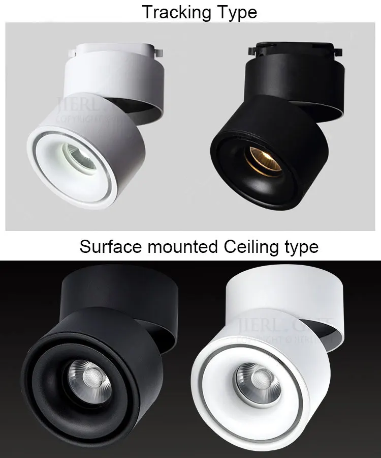 Trilho para Decoração Luminária de Teto Lâmpada de Teto para Decoração de Casa Lojas de Loja 12w com Trilho Luminária Suporte Cob 10w 11 High Quality Luzes e Iluminação