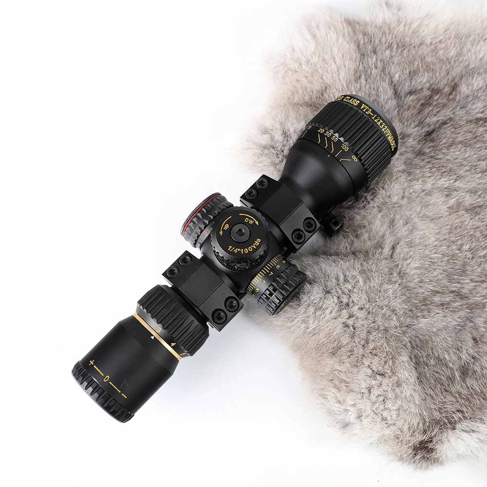 SNIPER VT 3 12X32 компактный первый фокальный самолет Охотничья винтовка Сфера стекло