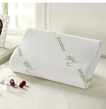 

Sleeping Bamboo Shredded Memory Foam Pillow Combination and Zipper Removable Breathable Cooling Hypoallergenic Pillow Cover