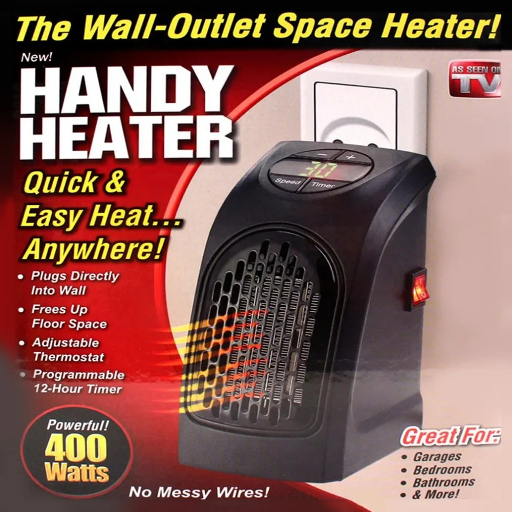 

Mini Portable Wall-Outlet Electric Handy Air Heater Warm Blower Room Fan Stove Heater Radiator Warmer For Office Home 220-240V