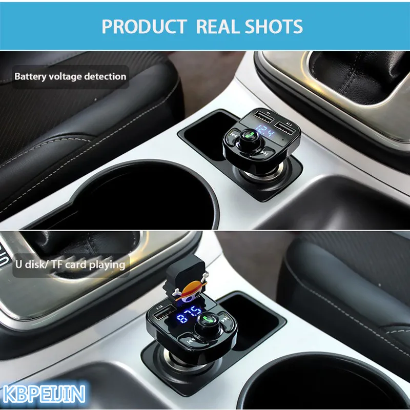 Car styling Car MP3 Audio Player Bluetooth Dual USB Car Charger for KIA