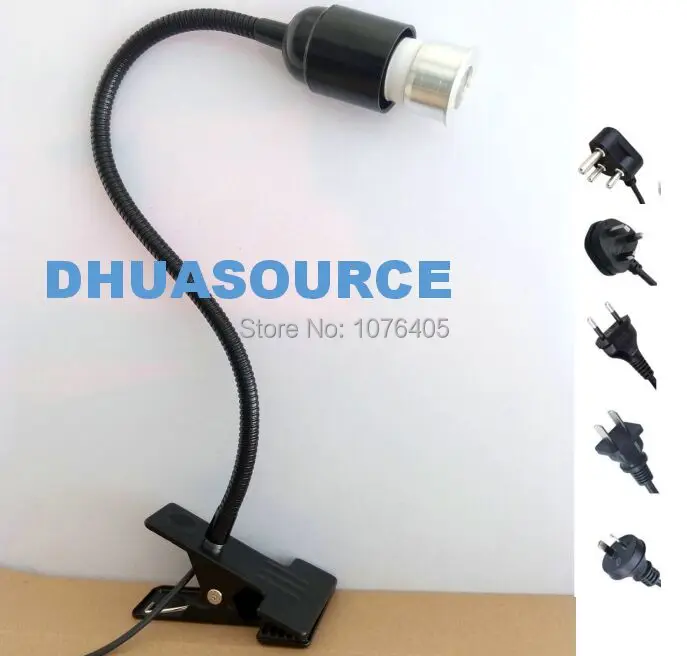 Customize Color E27 3w Led Desk Lamp Led Aquarium Clamp Led Coral