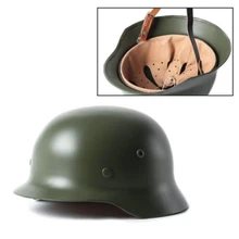 Зеленый WW2 немецкий Элитный армейский WH M35 M1935 Стальной шлем Stahlhelm Ретро прочный