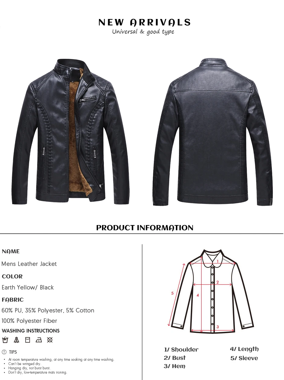 men biker jacket