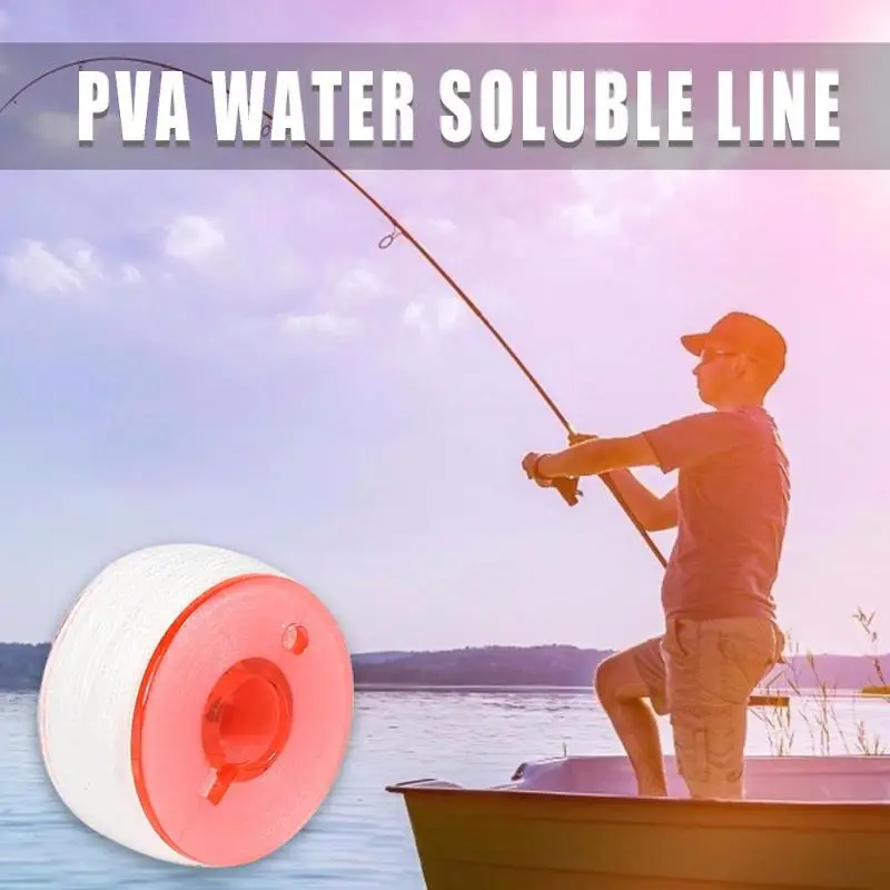 1 Bag PVA Water Soluble Fishing Lines 20m Environmentally Outdoor Fishing Accessory Wire Carp Fishing