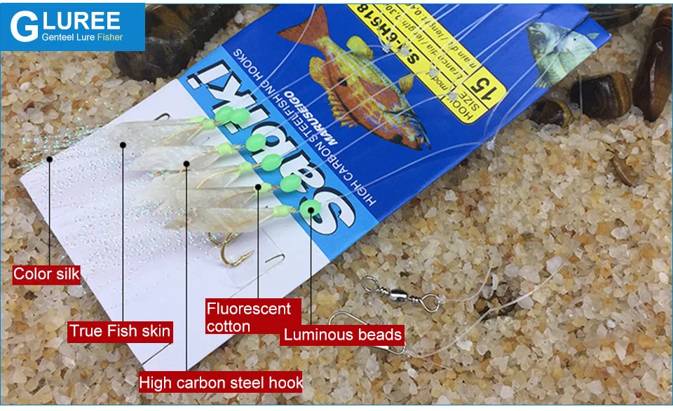 GLUREE-5PCSLot-Fishhooks-Fish-Skin-String-Hook-With-6-Small-Hook-Luminous-Fishing-Hooks-Fishing-Tackle-Accessories_08