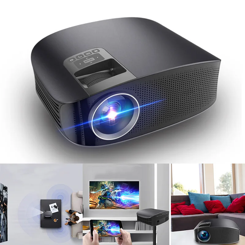 

Video Projector Home Movie Theater Projectors Support 1080P HDMI VGA AV USB Dropshipping