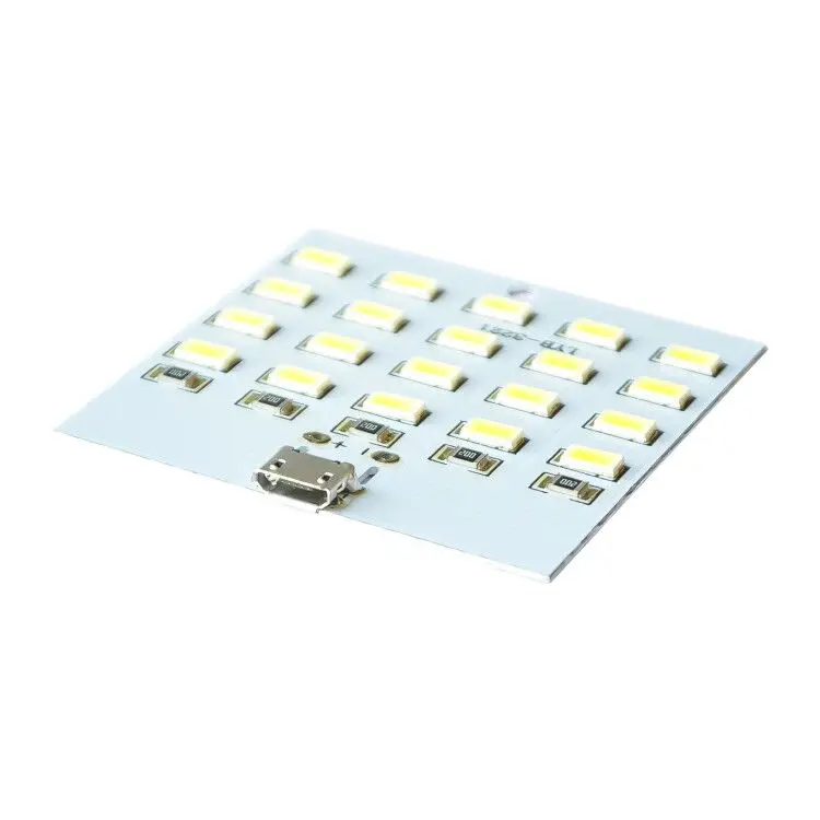 1 шт. высокого качества 5730 smd 5V 430mA ~ 470mA белый Mirco Usb светодиодный светильник ing